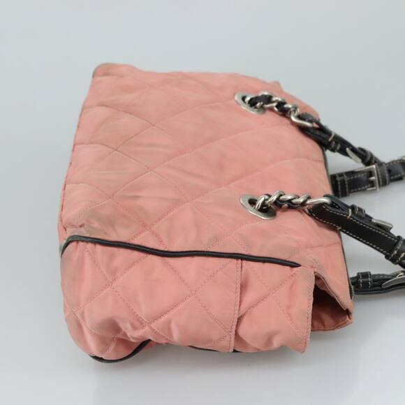 PRADA Shoulder Bag Nylon Pink - Picture 4 of 13